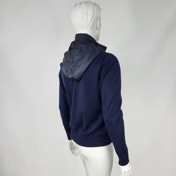 Louis Vuitton Men's Navy Color Block Technical Nylon Jacket - Picture 2 of 16